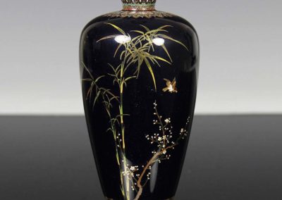 Satsuma pottery vase by Kinkozan 19th century